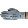 11-727 HyFlex® Intercept Cut Resistant Gloves, Grey, EN388: 2016, 4, 3, 4, 2, B, PU Palm, Ansell Intercept Technology, Size 10 thumbnail-0