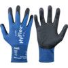 11-816 HyFlex® Mechanical Hazard Gloves, Black/Blue, Nylon/Spandex Liner, Nitrile Coating, EN388: 2016, 4, 1, 2, 1, A, Size 8 thumbnail-0