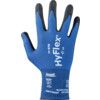 11-816 HyFlex® Mechanical Hazard Gloves, Black/Blue, Nylon/Spandex Liner, Nitrile Coating, EN388: 2016, 4, 1, 2, 1, A, Size 8 thumbnail-1