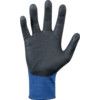 11-816 HyFlex® Mechanical Hazard Gloves, Black/Blue, Nylon/Spandex Liner, Nitrile Coating, EN388: 2016, 4, 1, 2, 1, A, Size 8 thumbnail-2