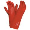 Chemical Resistant Gauntlet, Red, PVA, Interlock Cotton Liner, Size 10 thumbnail-0