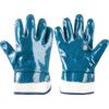 27-805 Hycron Cut Resistant Gloves, Blue/White, Nitrile Fully Coated, EN388: 2016, 4, X, 2, 1, B, Size  10 thumbnail-0