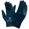 32-105 Hynit® Mechanical Hazard Gloves, Blue, Cotton/Polyester Liner, Full Nitrile Coating, EN388: 2016, 3, 1, 1, 1, A, Size 7.5 thumbnail-0