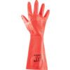 37-900 Solvex Chemical Resistant Gloves, Red, Nitrile, Cotton Flocked Liner, Size 11 thumbnail-1