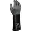 38-514 ChemTek Chemical Resistant Gloves, Grey, Rubber, Unlined, Size 8 thumbnail-0