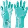 39-122 Sol-Knit Chemical Resistant Gloves, Green, Nitrile, Interlock Cotton Liner, Size 9 thumbnail-0