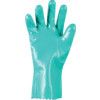 39-122 Sol-Knit Chemical Resistant Gloves, Green, Nitrile, Interlock Cotton Liner, Size 9 thumbnail-2