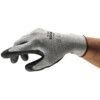 48-701 Edge Cut Resistant Gloves, Black/Grey, EN388: 2016, 4, 3, 4, 2, B, PU Palm, Polyester/Spandex, Size 7 thumbnail-0