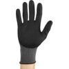 48-701 Edge Cut Resistant Gloves, Black/Grey, EN388: 2016, 4, 3, 4, 2, B, PU Palm, Polyester/Spandex, Size 7 thumbnail-1