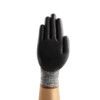 48-705 Edge Cut Resistant Gloves, Black, EN388: 2016, 4, X, 4, 3, C, Palm Coated, Polyester, Size 10 thumbnail-1