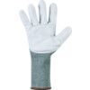 70-766 Vantage Cut Resistant Gloves, Grey/White, EN388: 2016, 4, X, 4, 3, D, Leather Palm, Acrylic/Nylon, Size 8 thumbnail-2