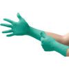 Dermashield 73-711 Disposable Gloves, Green, Neoprene, 7.08mil Thickness, Powder Free, Size 6.5, 1 Pair thumbnail-0