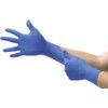 Edge 82-133 Disposable Gloves, Cobalt Blue, Nitrile, 2.5mil Thickness, Powder Free, Size 10, Pack of 250 thumbnail-0