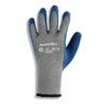 80-100 Powerflex Cut Resistant Gloves, Blue/Grey, Latex/Rubber Palm, Cotton/Polyester Liner, EN388: 2016, 2, 2, 4, 2, B, Size 8 thumbnail-0