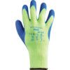 80-400 Powerflex Cut Resistant Gloves, Blue/Yellow, Latex/Rubber Palm, Acrylic Liner, EN388: 2016, 2, 2, 3, 1, C, Size 7 thumbnail-1