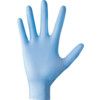 TouchNTuff 92-670 Disposable Gloves, Blue, Nitrile, 4.3mil Thickness, Powder Free, Size 8.5-9, Pack of 100 thumbnail-2