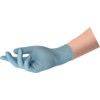 Microflex 93-833 Disposable Gloves, Blue, Nitrile, 2.8mil Thickness, Powder Free, Size 10, Pack of 230 thumbnail-0