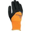 97-011 ActivArmr Cold Resistant Gloves, Black/Orange, Acrylic/Polyester Liner, Nitrile Coating, Size 8 thumbnail-0