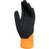 97-011 ActivArmr Cold Resistant Gloves, Black/Orange, Acrylic/Polyester Liner, Nitrile Coating, Size 8 thumbnail-1