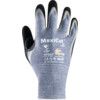 MaxiCut, Cut Resistant Gloves, Black/Blue/Grey, EN388: 2016, 4, 4, 4, 3, C, NBR Palm, Nitrile Size 7 thumbnail-1