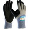 Maxicut, Cut Resistant Gloves, Purple/Black/Grey, EN388: 2016, 4, 4, 4, 2, C, NBR ¾ Coated, Nylon/Polyester/UHMWPE-Glass-Nylon, Size 8 thumbnail-0