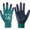 MaxiFlex, Cut Resistant Gloves, Black/Green, EN388: 2016, 4, 3, 3, 1, B, NBR Palm, Spandex/UHMWPE-Glass-Nylon, Size 6 thumbnail-0