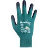 MaxiFlex, Cut Resistant Gloves, Black/Green, EN388: 2016, 4, 3, 3, 1, B, NBR Palm, Spandex/UHMWPE-Glass-Nylon, Size 6 thumbnail-1