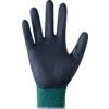 MaxiFlex, Cut Resistant Gloves, Black/Green, EN388: 2016, 4, 3, 3, 1, B, NBR Palm, Spandex/UHMWPE-Glass-Nylon, Size 7 thumbnail-2