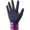 56-425 MaxiDry® Liquitech Mechanical Hazard Gloves, Black/Purple, Nylon Liner, NBR (Nitrile Butadiene Rubber) Coating, EN388: 2016, 4, 1, 2, 1, A, Size 8 thumbnail-2