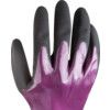 56-425 MaxiDry® Liquitech Mechanical Hazard Gloves, Black/Purple, Nylon Liner, NBR (Nitrile Butadiene Rubber) Coating, EN388: 2016, 4, 1, 2, 1, A, Size 8 thumbnail-4