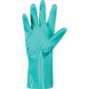 492 Ultranil, Chemical Resistant Gauntlet, Green, Nitrile, Cotton Flocked Liner, Size 10 thumbnail-2