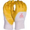 AV725 Armalite Mechanical Hazard Gloves, Yellow/White, Cotton Liner, Nitrile Coating, EN388: 2016, 3, 1, 1, 1, X, Size 10 thumbnail-0