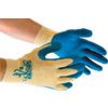 Kevlar® Gloves, Latex Coated, Blue/Yellow, Size 7 thumbnail-0