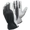 115 Tegera® Mechanical Hazard Gloves, Grey/White, Nylon Liner, Leather Coating, EN388: 2016, 2, 0, 1, 1, X, Size 8 thumbnail-0