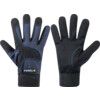 320 Tegera, General Handling Gloves, Black/Blue, Polyurethane Coating, Unlined, Size 8 thumbnail-0