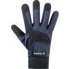 320 Tegera, General Handling Gloves, Black/Blue, Polyurethane Coating, Unlined, Size 9 thumbnail-1