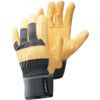 363 Tegera® Mechanical Hazard Gloves, Black/Yellow, Cotton Liner, Leather Coating, EN388: 2016, 2, 1, 1, 2, X, Size 10 thumbnail-0