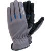 414 Tegera® Mechanical Hazard Gloves, Black/Blue/Grey, Unlined, Synthetic Leather Coating, EN388: 2016, 1, 0, 2, 2, X, Size 8 thumbnail-0