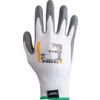 Tegera, Cut Resistant Gloves, Grey/White, EN388: 2016, 4, X, 4, 2, B, PU Palm, Lycra®/Polyester, Size 6 thumbnail-1