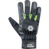 517 Tegera® Mechanical Hazard Gloves, Black/Green, Fleece/Polyester Liner, Synthetic Leather Coating, EN388: 2016, 1, 1, 2, 1, X, Size 11 thumbnail-1