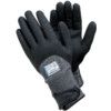 Tegera, Cut Resistant Gloves, Black/Grey, EN388: 2016, 2, X, 4, 3, C, Latex, ¾ Coated, Nylon, Size 10 thumbnail-0