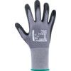 728 Tegera® Mechanical Hazard Gloves, Black/Grey, Nylon Liner, Nitrile Coating, EN388: 2016, 4, 1, 2, 1, X, Size 8 thumbnail-1