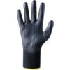 866 Tegera® Mechanical Hazard Gloves, Black, Polyester Liner, Polyurethane Coating, EN388: 2016, 3, 1, 2, 1, X, Size 11 thumbnail-2