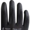 866 Tegera® Mechanical Hazard Gloves, Black, Polyester Liner, Polyurethane Coating, EN388: 2016, 3, 1, 2, 1, X, Size 11 thumbnail-4