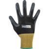 8800 Infinity Mechanical Hazard Gloves, Black, Nylon Liner, Nitrile Coating, EN388: 2016, 4, 1, 2, 1, X, Size 9 thumbnail-1