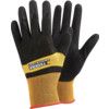 8802 Tegera® Infinity Mechanical Hazard Gloves, Black/Yellow, Nylon Liner, Nitrile/Polyurethane Coating, EN388: 2016, 4, 1, 2, 1, X, Size 11 thumbnail-0