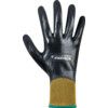 8804 Tegera® Infinity Mechanical Hazard Gloves, Black/Yellow, Nylon Liner, Nitrile/Polyurethane Coating, EN388: 2016, 4, 1, 2, 1, X, Size 11 thumbnail-1