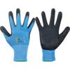 887 Tegera® Classic Mechanical Hazard Gloves, Black/Blue, Nylon Liner, Nitrile Foam Coating, EN388: 2016, 4, 1, 3, 2, X, Size 7 thumbnail-0