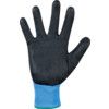 887 Tegera® Classic Mechanical Hazard Gloves, Black/Blue, Nylon Liner, Nitrile Foam Coating, EN388: 2016, 4, 1, 3, 2, X, Size 7 thumbnail-2