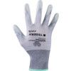 Tegera, Cut Resistant Gloves, Grey, EN388: 2016, 3, X, 4, 2, B, PU Palm, Nylon, Size 9 thumbnail-1